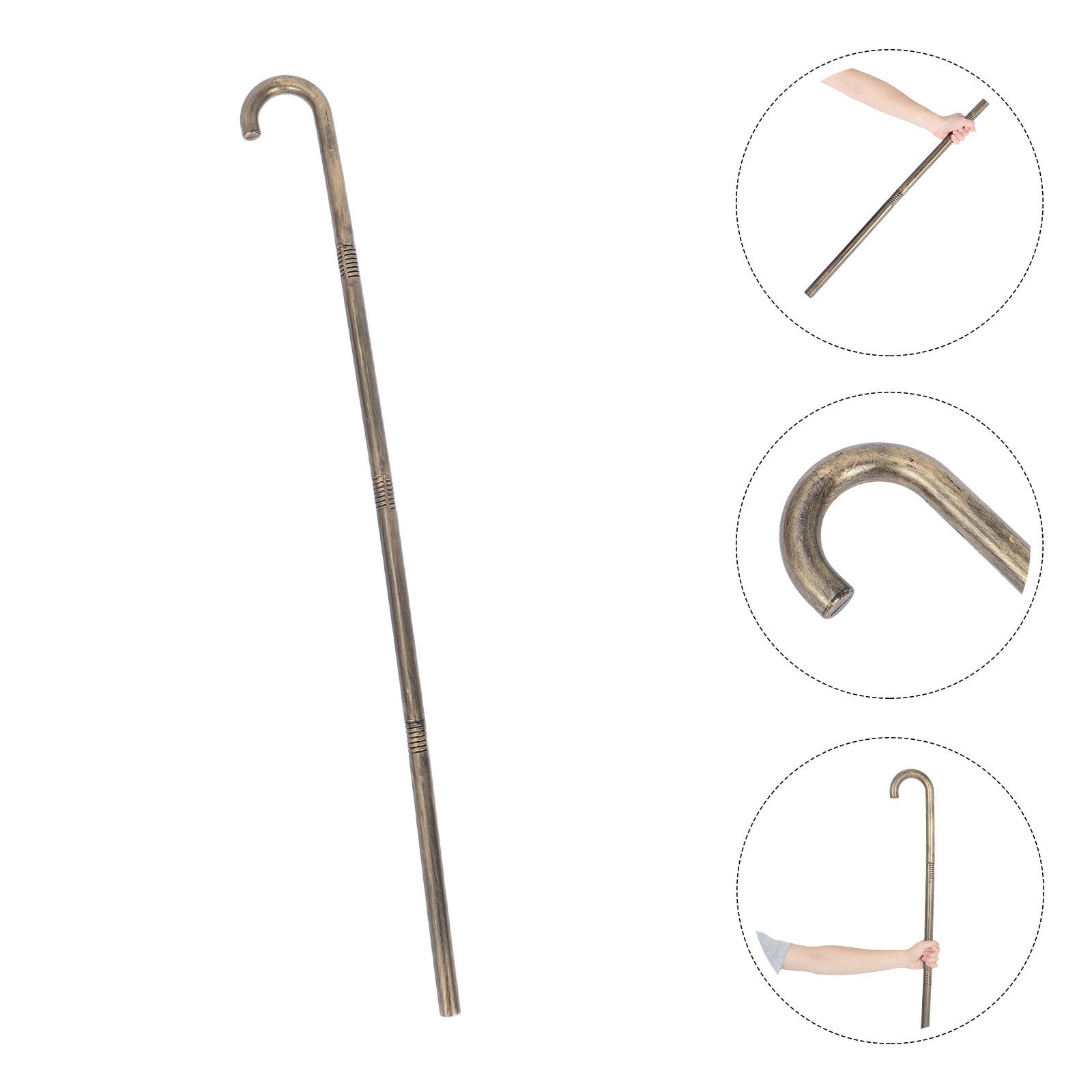 Detachable Cosplay Prop - Cosplay Cane Prop Halloween Walking Cane