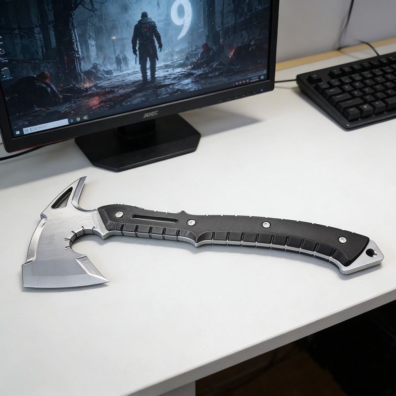 Cosplay Prop 3D Print - Cosplay Biohazard RE9 3D Printed Hatchet