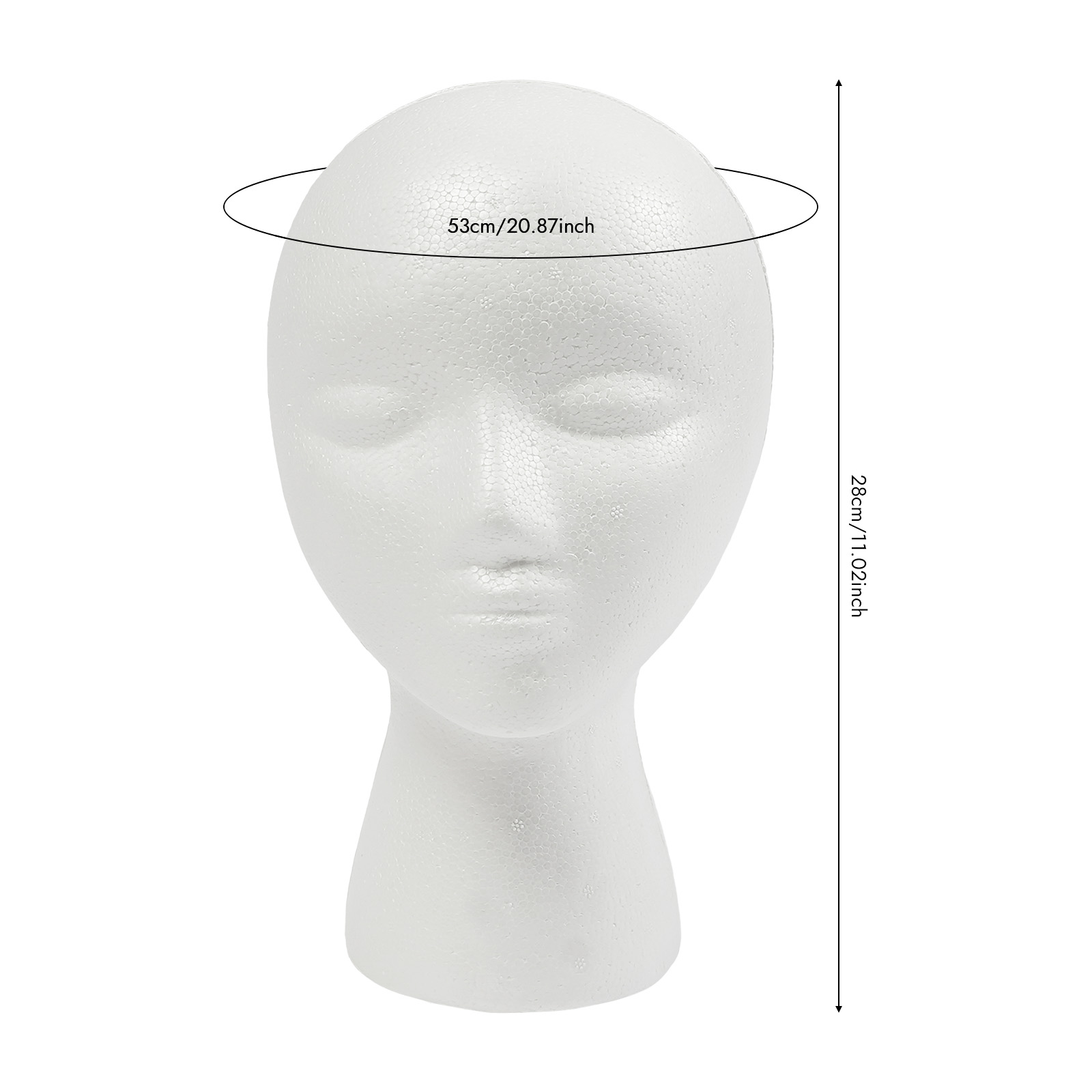 12 Pack EPS Foam Mannequin Hea - Cosplay Prop Foam review and price