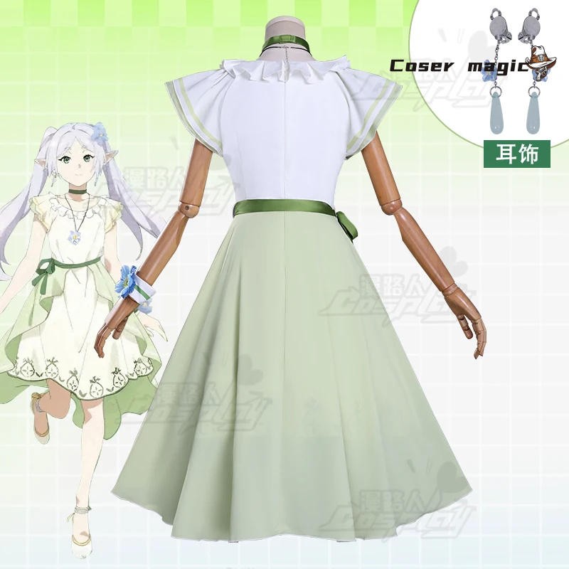 Frieren Cosplay Costume Anime  - Frieren Cosplay Prop review and price