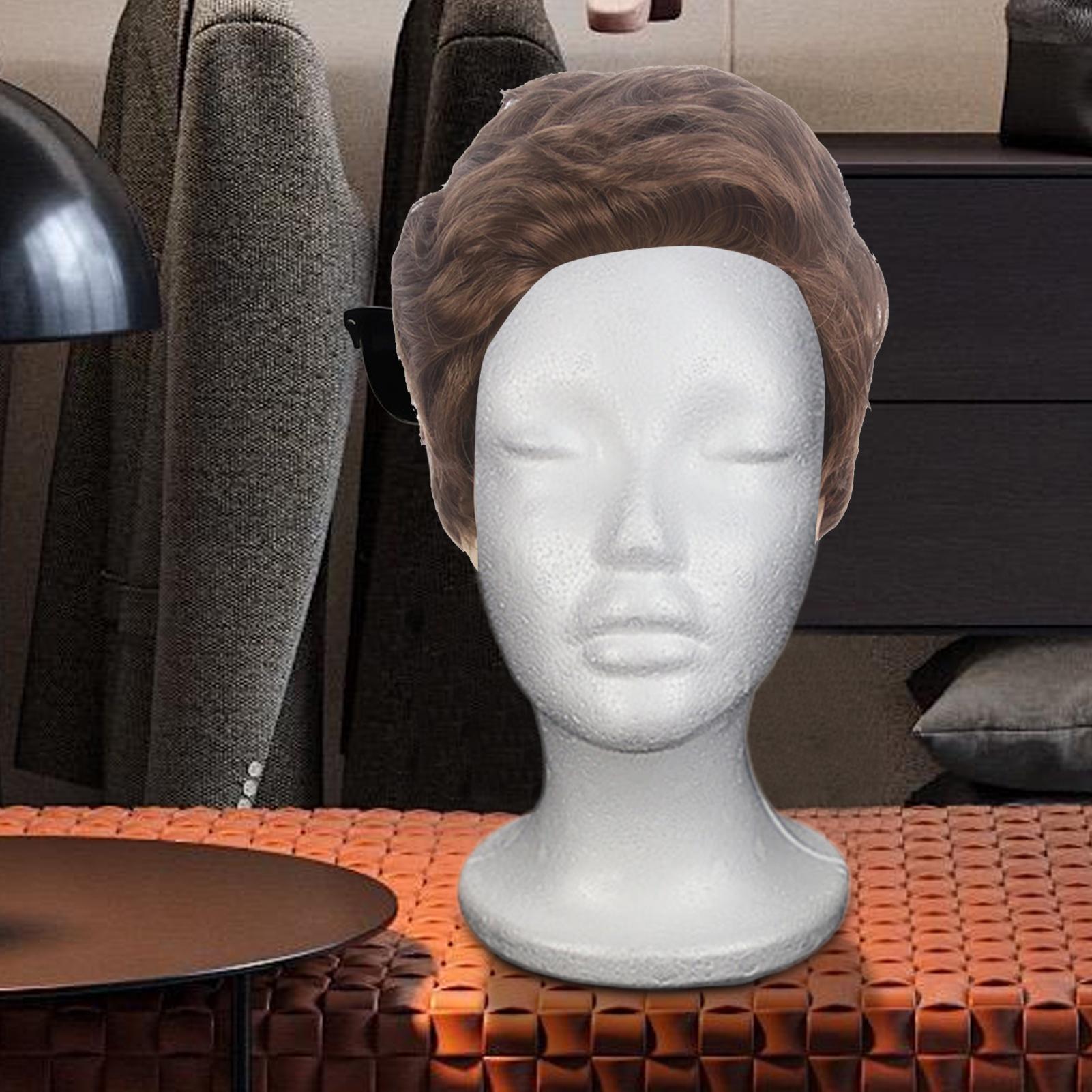 Foam Wig Head Model Mannequin  - Cosplay Prop Foam review and price