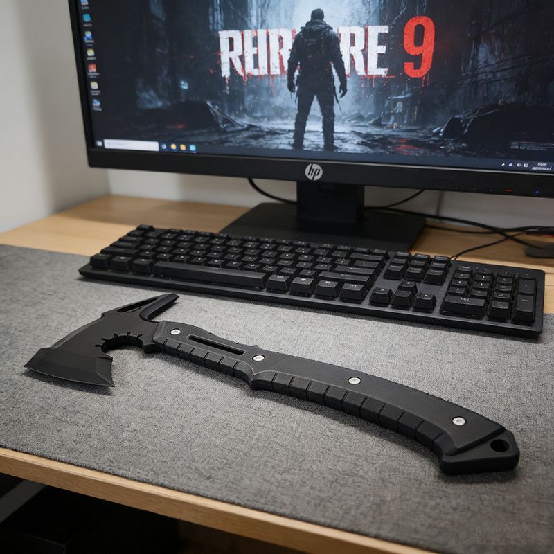 Cosplay Biohazard RE9 3D Print - Cosplay Prop 3D Print review and price