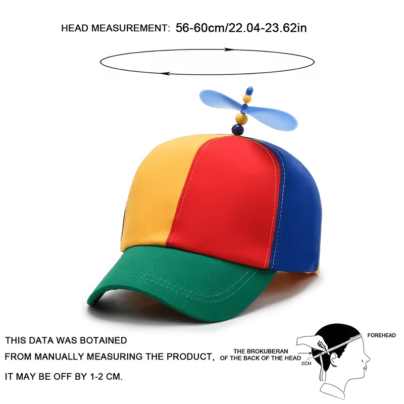 Funny Multicolor Propeller Hat - Ekko Cosplay Prop review and price